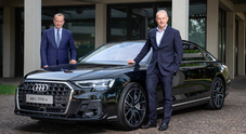 Confindustria viaggia in Audi: consegnata alla Presidenza dell'Associazione una A8 ibrida