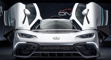 Mercedes, fulmine AMG One: la Stella di Hamilton da 3 milioni di euro. Oltre mille cv, un V6 termico accompagnato da motori elettrici