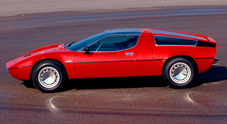 Maserati Classiche, Bora prima auto stradale motore centrale. Progenitrice MC20 nasce nel 1971 da matita di Giorgetto Giugiaro