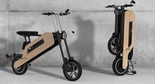 Elettrico e in bambù, è italiano lo scooter ecosostenibile. Il concept di Reinova è pieghevole e si trasporta come un trolley