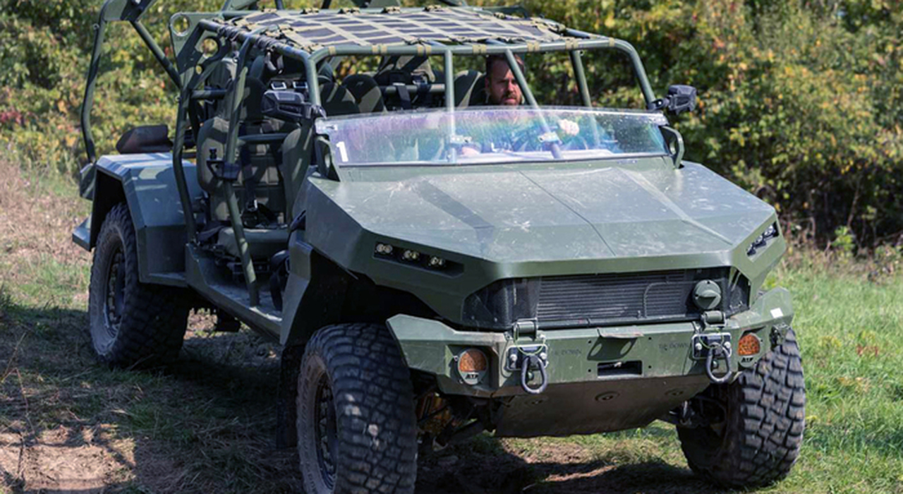 l Hummer completamente elettrico in versione militare