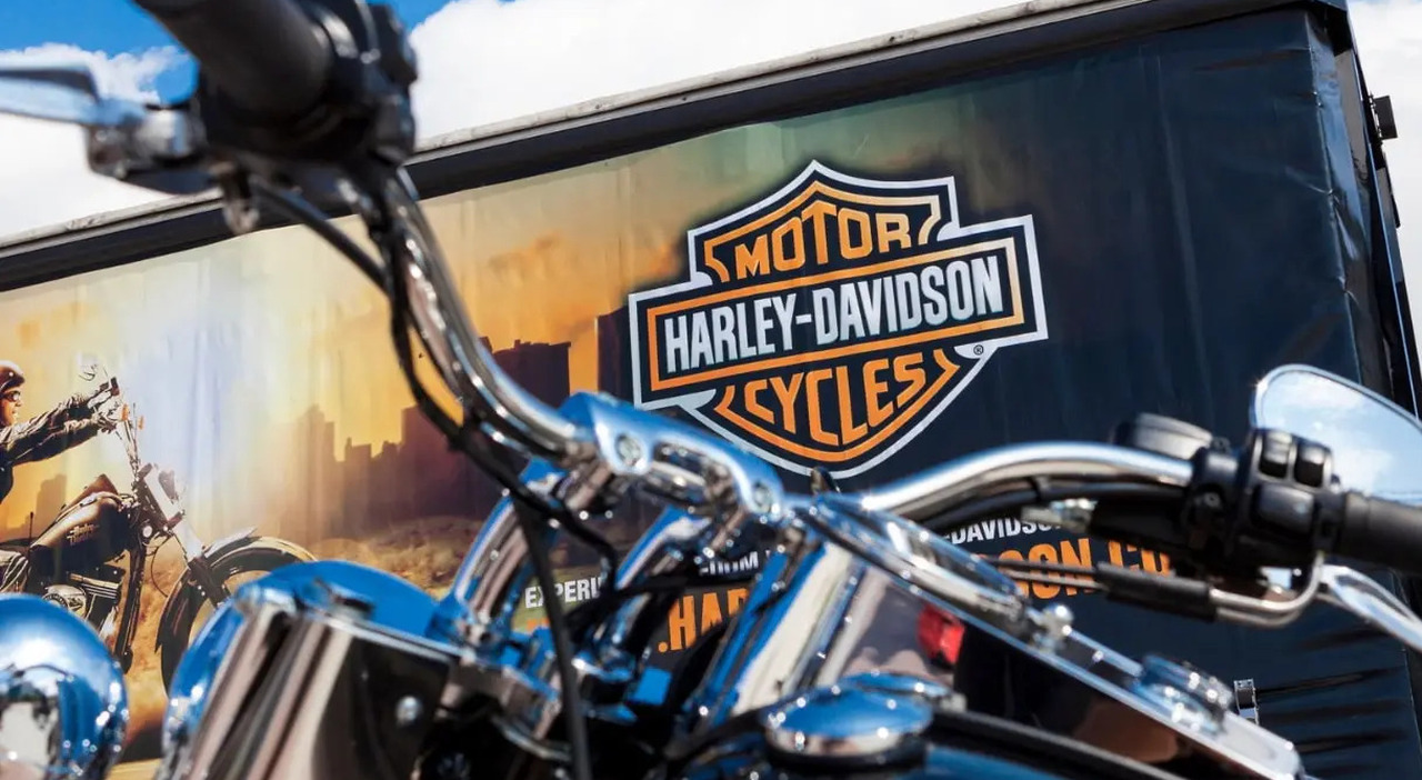 L'iconico logo Harley Davidson