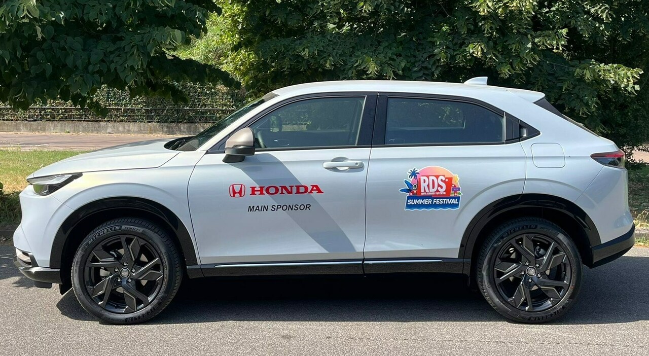 Una delle Honda che accompagnerà il Tour RDS