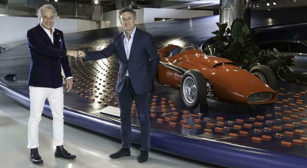Davide Grasso Ceo Maserati con Alejandro Agag presidente della FE