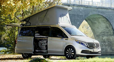 Mercedes-Benz Vans, obiettivo zero emissioni per i camper. Pronto per il lancio sul mercato eCamper su base EQV