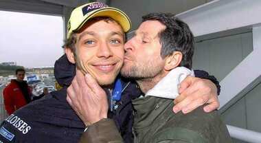 Valentino Rossi, papà Graziano è ricoverato all'ospedale di Fano