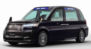 Toyota JPN Taxi, il cab per le Olimpiadi che si ispira a quelli londinesi è ibrido e a GPL